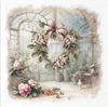 Winter Rose 8 - rice paper set
