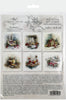Retro Christmas 3 - rice paper set - Crafty Wizard