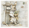 Bunnies 6 - rice paper set - Crafty Wizard