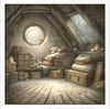 Mouse World Interior 1 - rice paper set - Crafty Wizard