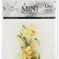 Spring Flowers 1 - rice paper set