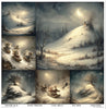 11.8" x 12.1" paper pad - Mouse World - Winter Journey - Crafty Wizard