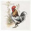Roosters 1 - rice paper set