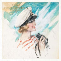 Retro Nautical Portraits - rice paper set