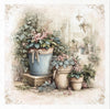 Winter Rose 10 - rice paper set