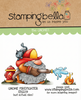 Stamping Bella  - Gnome Firefighter- Rubber Stamp Set