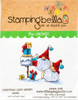 Stamping Bella  - Christmas Card Gnomes - Rubber Stamp Set
