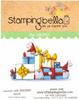 Stamping Bella  - Gnomes with presents - Rubber Stamp Set