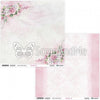 8" x 8" paper pad - Pink Roses - Crafty Wizard