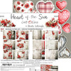 8" x 8" paper pad - Heart of the Sun Backgrounds and Basic Mix Set