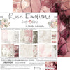 8" x 8" paper pad - Rose Emotions Backgrounds and Basic Mix Set