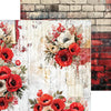 8" x 8" paper pad - Heart of the Sun Backgrounds and Basic Mix Set