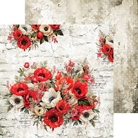 8" x 8" paper pad - Heart of the Sun Backgrounds and Basic Mix Set