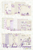12" x 12" paper pad - My Sweet Provence