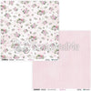 12" x 12" paper pad - Pink Roses - Crafty Wizard