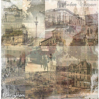 11.8" x 12.1" ITD Collection - Set 14 - mixed design paper sheets
