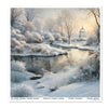 11.8" x 12.1" paper pad - Botanical Garden in Winter