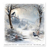 11.8" x 12.1" paper pad - Botanical Garden in Winter