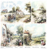 11.8" x 12.1" paper pad - Cottage in the Country