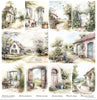 11.8" x 12.1" paper pad - Cottage in the Country