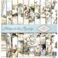 11.8" x 12.1" paper pad - Cottage in the Country