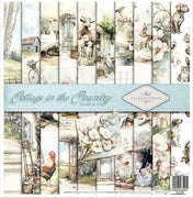 11.8" x 12.1" paper pad - Cottage in the Country