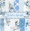 12" x 12" paper pad - Winter Sparkle - Crafty Wizard