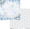 12" x 12" paper pad - Winter Sparkle - Crafty Wizard