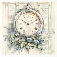 Clocks - rice paper set