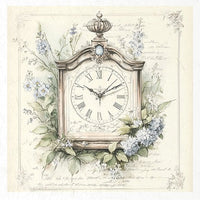 Clocks - rice paper set