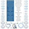 12" x 12" paper pad - Lovely Day in Blue - Crafty Wizard