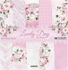 12" x 12" paper pad - Lovely Day in Pink - Crafty Wizard