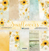 12" x 12" paper pad - Sunflowers - Crafty Wizard