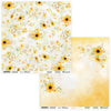 12" x 12" paper pad - Sunflowers - Crafty Wizard