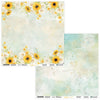12" x 12" paper pad - Sunflowers - Crafty Wizard