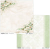 12" x 12" paper pad - White Roses - Crafty Wizard