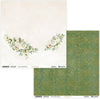 12" x 12" paper pad - White Roses - Crafty Wizard