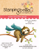 Stamping Bella - Sloth on a Branch - Rubber Stamp Set