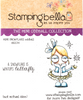 Stamping Bella  - Mini Oddball Snowflake - Rubber Stamp Set