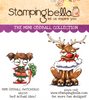 Stamping Bella  - Mini Oddball Switcheroo - Rubber Stamp Set