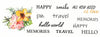 Mini rice paper strips set - Set 1