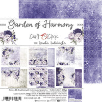 6" x 6" paper pad - Garden of Harmony