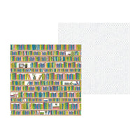 6" x 6" paper pad - Garden of Books