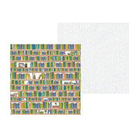 6" x 6" paper pad - Garden of Books