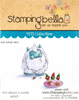 Stamping Bella  - Yeti sneaks a cookie - Rubber Stamp Set