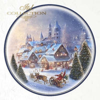 Christmas Scenes - rice paper set