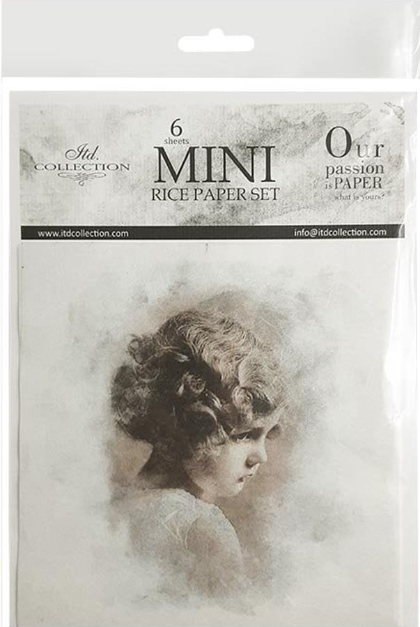 Vintage Girls - rice paper set | Crafty Wizard