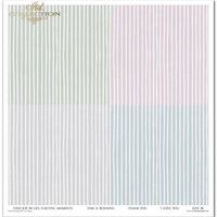 11.8" x 12.1" paper pad - Shabby chic four colours