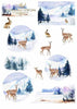 A4 Winter Animals paper pad