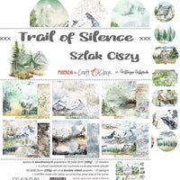 12" x 12" paper pad - Trail of Silence
